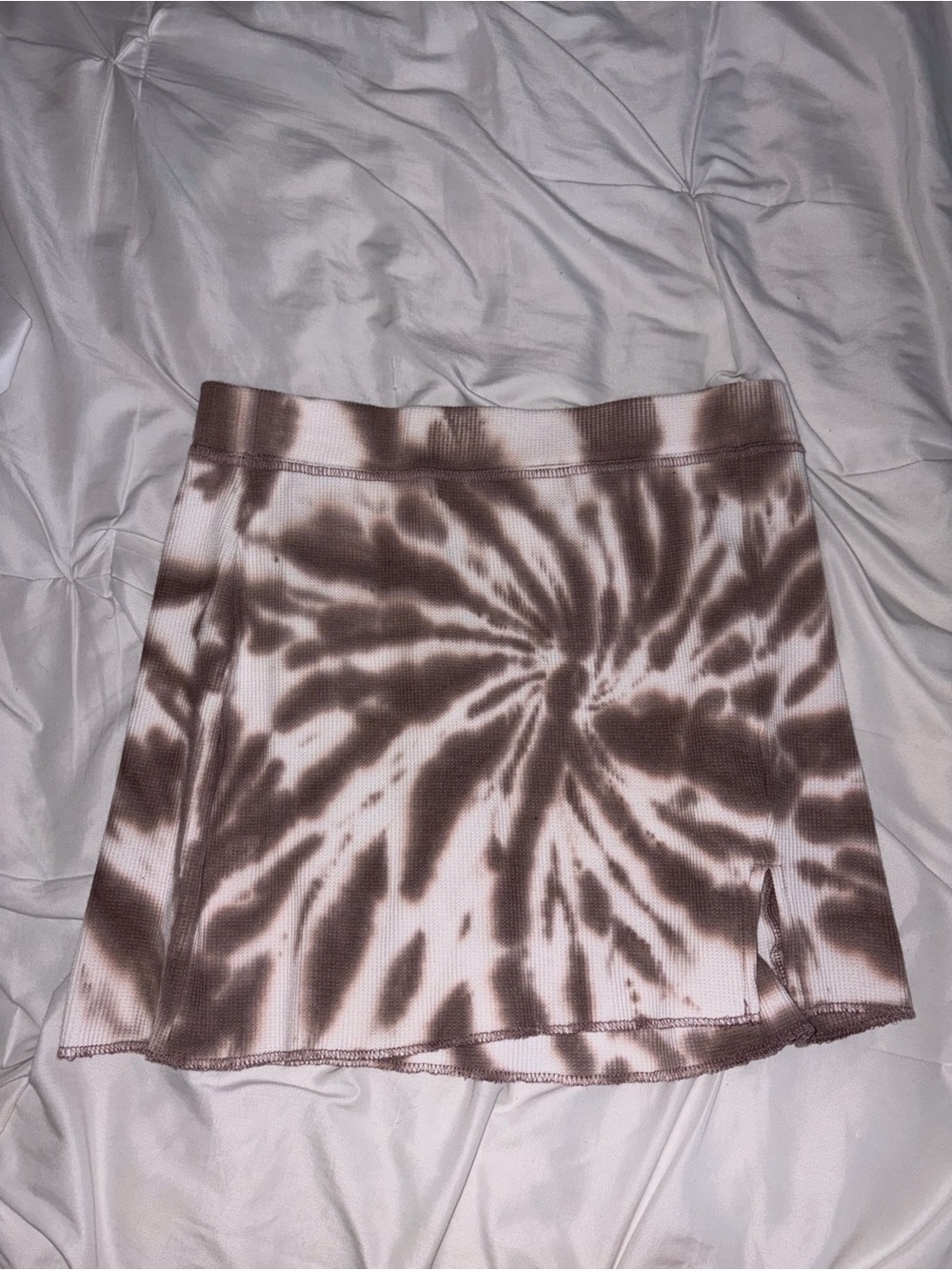 Tie Dye Pacsun mini skirt with slit